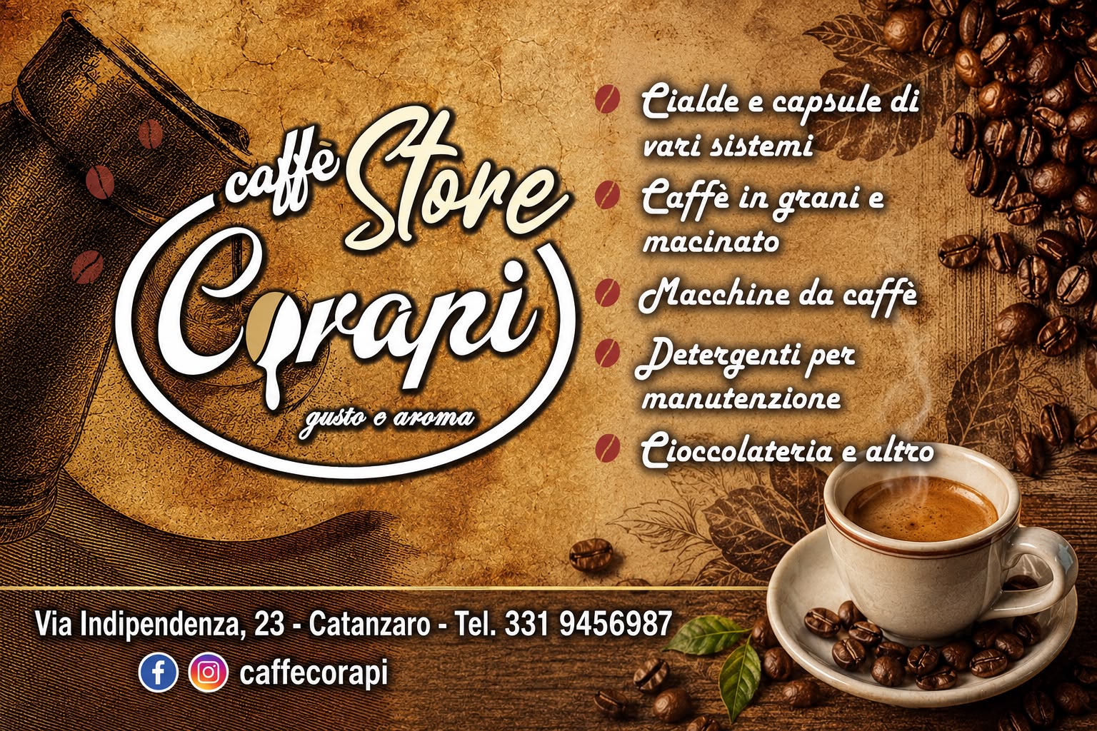 Caffé Store Corapi - gusto e aroma